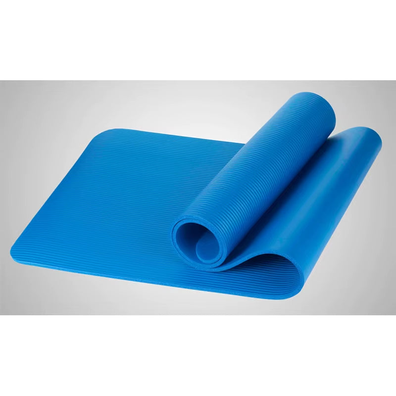 Multi-Functional Healthy Sports Handsome Body Tasteless NBR Yoga Thickening Environmentally Friendly Rubber Sports Mat