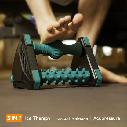 3-in-1 Foot Massager – Ice Compress Therapy for Heel & Plantar Pain